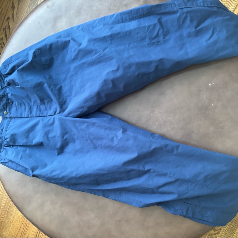Vintage Tourney Gore Tex Mens Size XL Waterproof Rain Golf Pants Blue